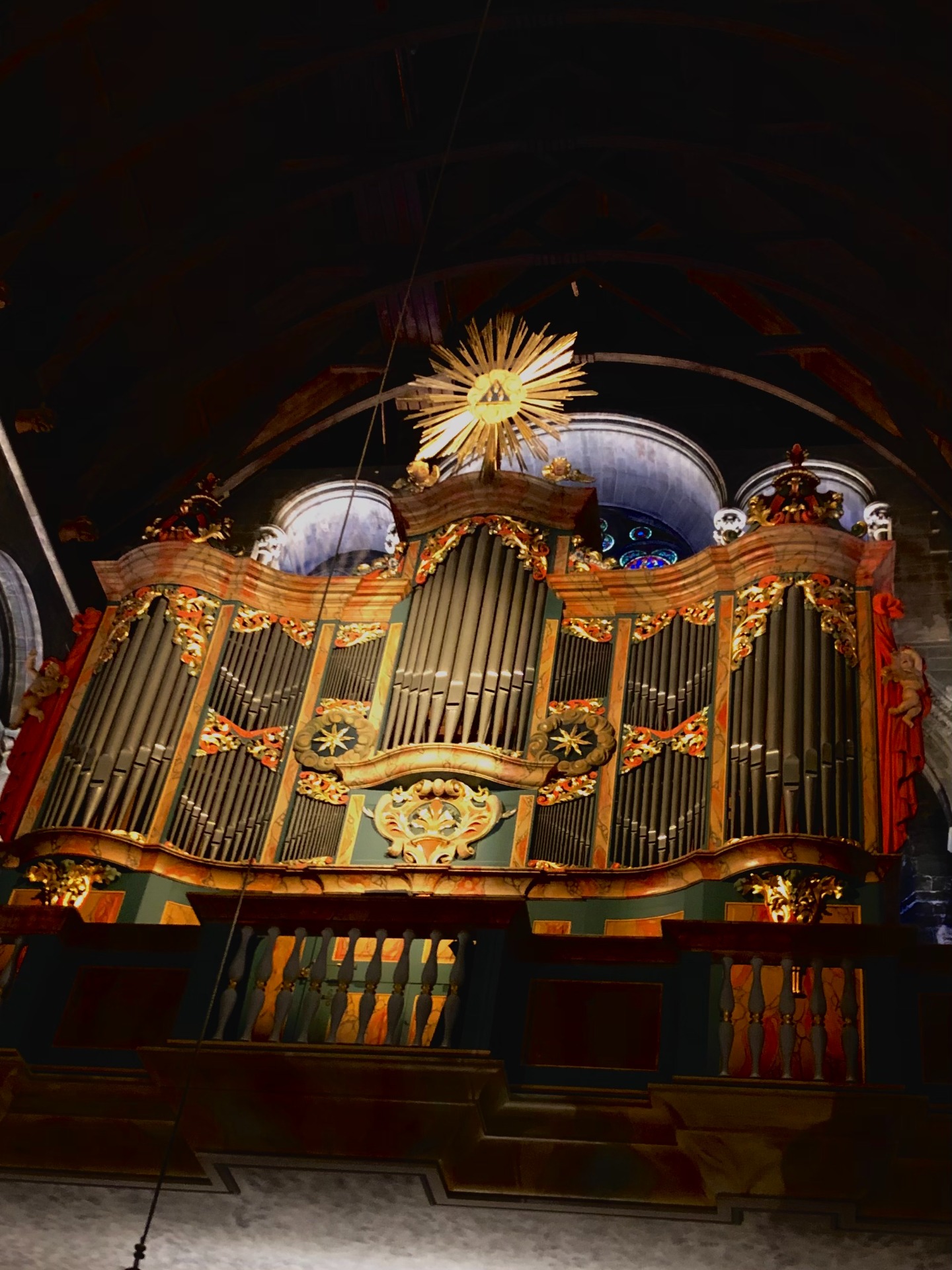 Organ: Joachim Wagner 1741 Restored by J. Ahrend 1992 Nidaros cathedral, Trondheim 2020