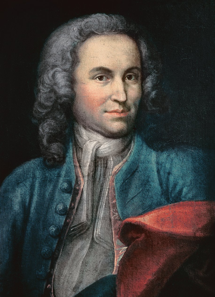 Bildet viser sannsynligvis Bach som konsertmester i Weimar, 1715 Johann Ernst Rentsch d.e.