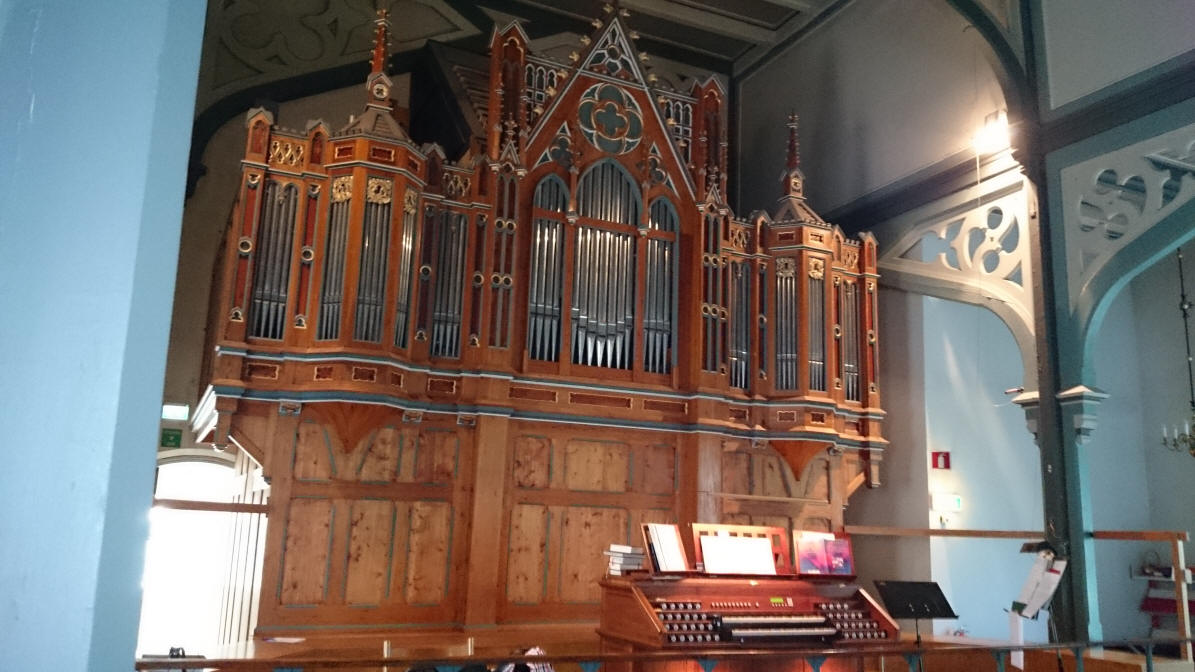 Orgelet i Moss kirke